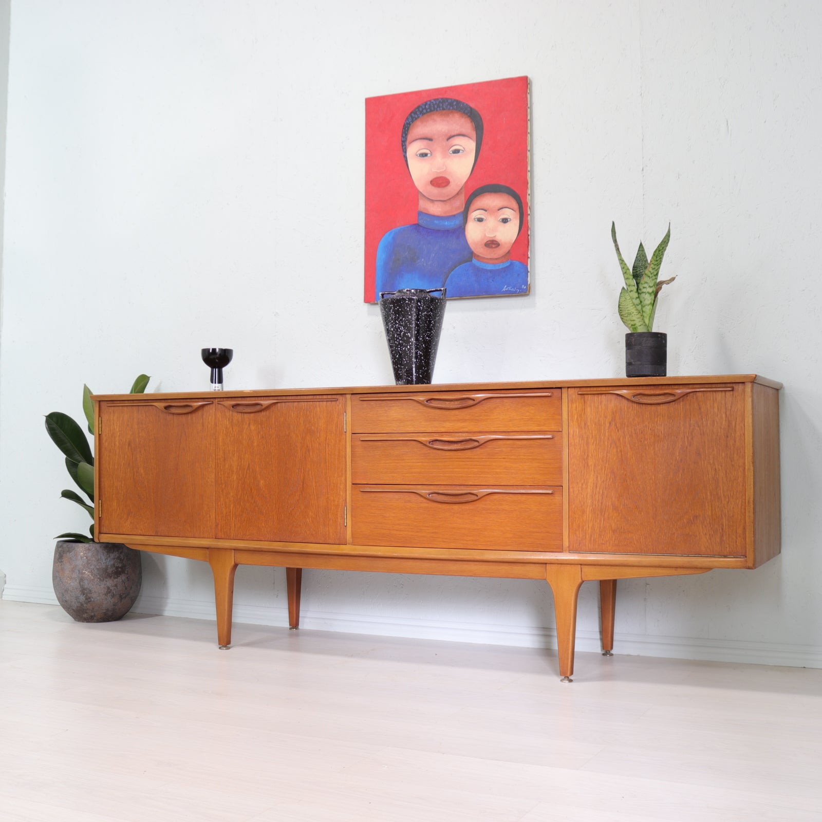 Jentique Long Teak Sideboard - teakyfinders